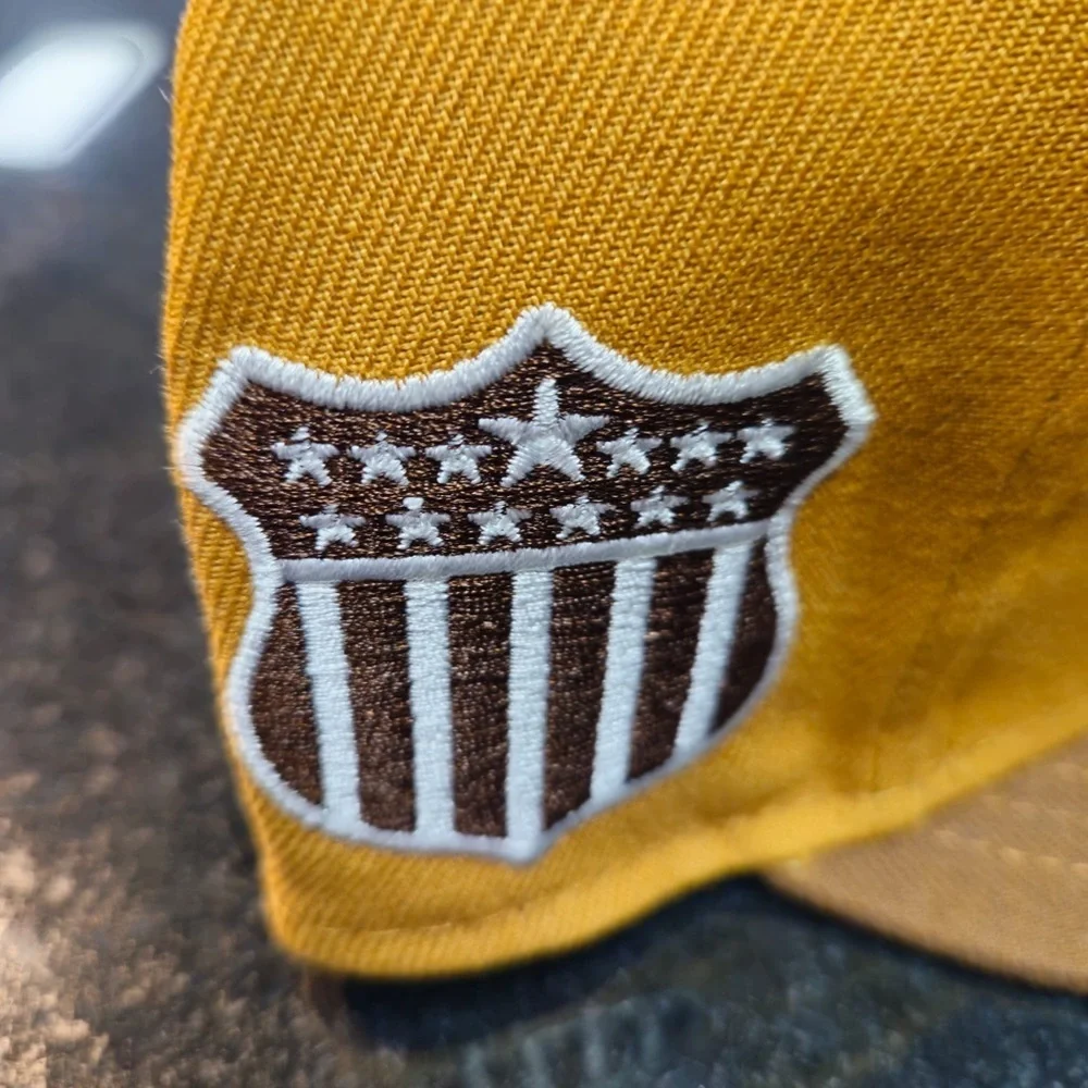 Sz Various Fitted cap brown grays